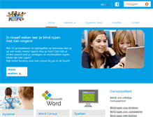 Tablet Screenshot of gigakids.nl